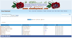 Desktop Screenshot of duahazinesi.com